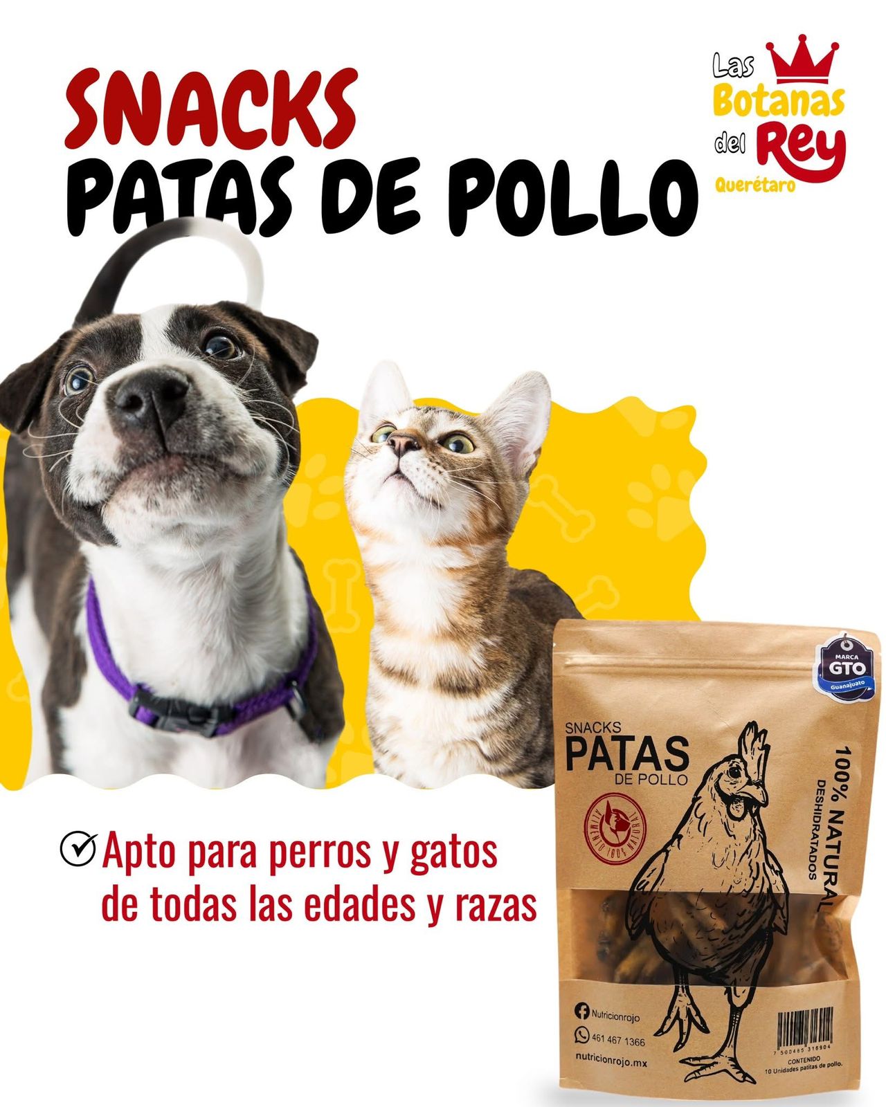 Snacks Patas de Pollo